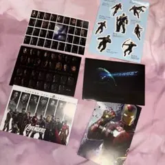 アベンジャーズ ポストカード ステッカー MARVEL