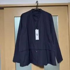 ユニクロUNIQLO＋Jジルサンダースーピマコットンシャツジャケット