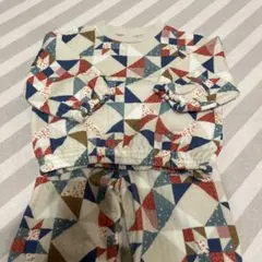 しまむらsoftcheeseキルトパッチワークセットアップ