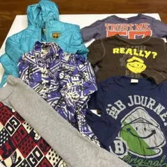 e.a.b グラフィックプリント長袖シャツ110センチおまとめ