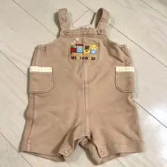 ミキハウス サロペット ロンパース 80