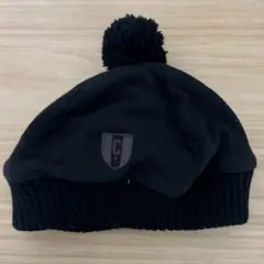 COMME CA ISM 　コムサイズム　 ニット帽　黒　50〜53cm