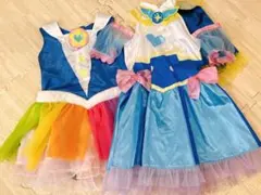 プリキュア衣装　2点セット　コスモ＆スカイ