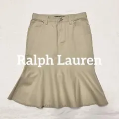 Ralph Lauren ラルフローレン マーメイドスカート ベージュ 7日本製のサムネイル