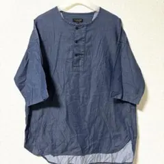 *A VONTADE スリーピングシャツ プルオーバーシャツ 七分袖 Lサイズのサムネイル