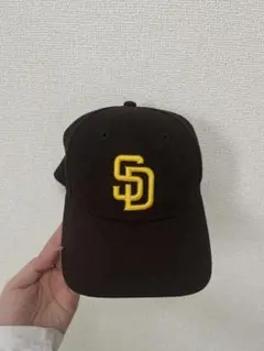 ニューエラキャップ　SDブラウン