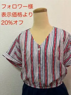 us vintage ワンピース usa製 us古着 ストライプ柄のサムネイル