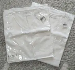 GLOBAL WORK グローバルワーク スーピマVネックTシャツ 2枚 Мのサムネイル