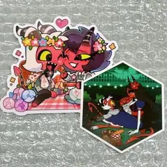 HELLUVA BOSS ヘルヴァボス ステッカー モクシー ミリー