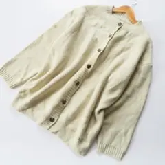 状態良好！ローリーズファーム★クルーネックニットカーディガン★F