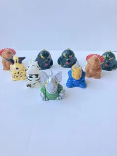 ウルトラマン怪獣 指人形 ソフビ フィギュア 9体セット