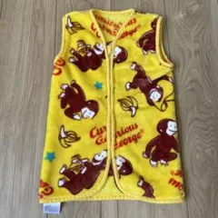 おさるのジョージ Curious George フリース スリーパー 黄色