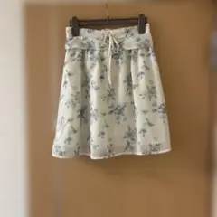 MAJESTIC LEGON 花柄フレアスカート ショートパンツ付き