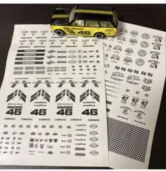 ホットウィール Datsun510ワゴン用カスタムデカール