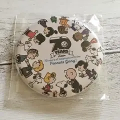 PEANUTS 70周年 缶バッジ PEANUTS GANG