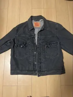 Levi's リラックスフィット デニムジャケット Lサイズ ダークグレー