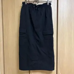 terawearemu カーゴロングスカート 블랙
