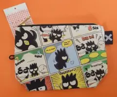 バッドばつ丸　コミック風　ポーチ