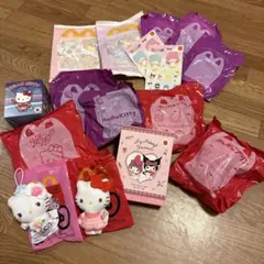 マクドナルド ハッピーセットおもちゃ サンリオキャラクターセット