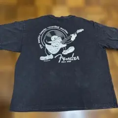 H＆M×Fender オーバーサイズ Tシャツ ブラック