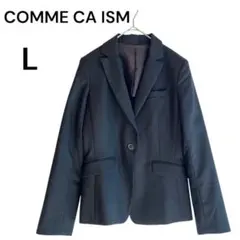COMME CA ISM テーラードジャケット L ブラック シングル