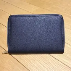 DAISO　ケース　通帳　黒