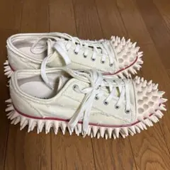 未使用品 doublet ヤマアラシ レースアップ スニーカー 23H レア ダブレット ヤマアラシスニーカー 26.5cm スタッズ doublet