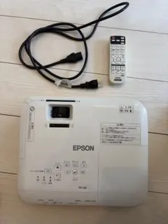 EPSON プロジェクター EB-W06 本体 ケーブル リモコン一式 - メルカリ