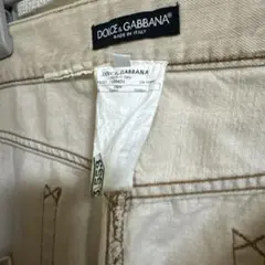 DOLCE & GABBANA ベージュデニムパンツのサムネイル