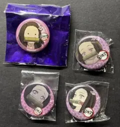 鬼滅の刃 竈門禰豆子 ゆる顔缶バッジ くじ引き缶バッジ 缶バッジ 立志編 遊郭編