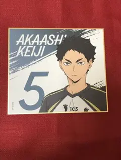 ハイキュー ミニ色紙 コレクション 10周年記念展 赤葦京治
