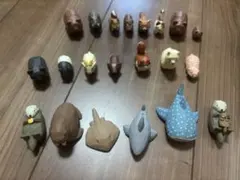 ボーンチャイナ陶器動物 ミニチュア フィギュア セット - メルカリ