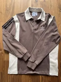 adidas 長袖ポロシャツ