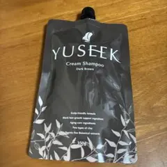 YUSEEKCream Shampoo ダークブラウン 350g 特製コーム付き - メルカリ