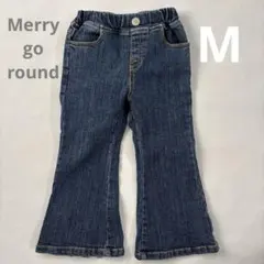 韓國童裝 merry go round 喇叭牛仔褲 M尺寸