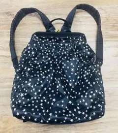 美品　アルティザンアンドアーティスト　リュック　大きめ　星柄 アルティザンアンドアーティスト ワイドオープン リュック 星柄