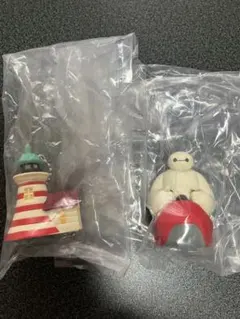 ディズニーガチャベイマックス、灯台キーチェーンセット