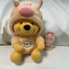 ディズニー プーさん 2019 亥年 ぬいぐるみ 2点セット