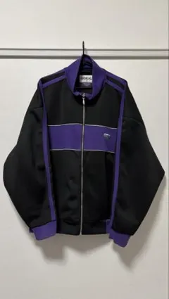 GIDEAL ジップアップジャージ 02 ブラック/パープル