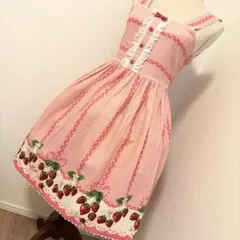 希少 Shirley Temple いちご JSK ジャンパースカート 150 - メルカリ