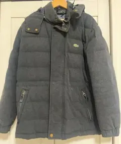 LACOSTE グレー ダウンジャケット