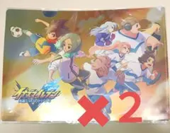 TGS2025 クリアファイル　イナズマイレブン　レイトン教授　2枚セット