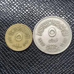 2026年最新】エジプト 銀貨 5 ピアストルの人気アイテム - メルカリ