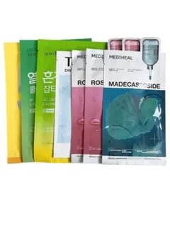 numbuzin MEDIHEAL Torriden フェイスパック 7枚セット