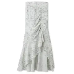 スナイデル シャーリングスリットマーメイドスカート ミント