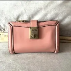 【coach】　ピンク　財布
