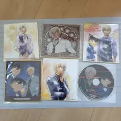a-2095 名探偵コナン 色紙 DVD 安室透 降谷零 バーボン 6点