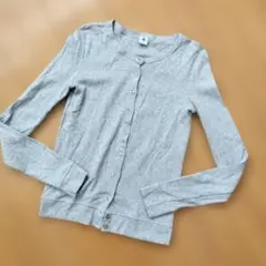 PETIT BATEAU 長袖クルーネックカーディガン XXSのサムネイル