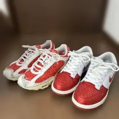 【値下げ不可】Supreme x Nike コラボスニーカー 2足まとめ売り