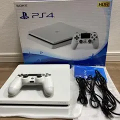 ホワイト PS4 本体 500GB コントローラー付き